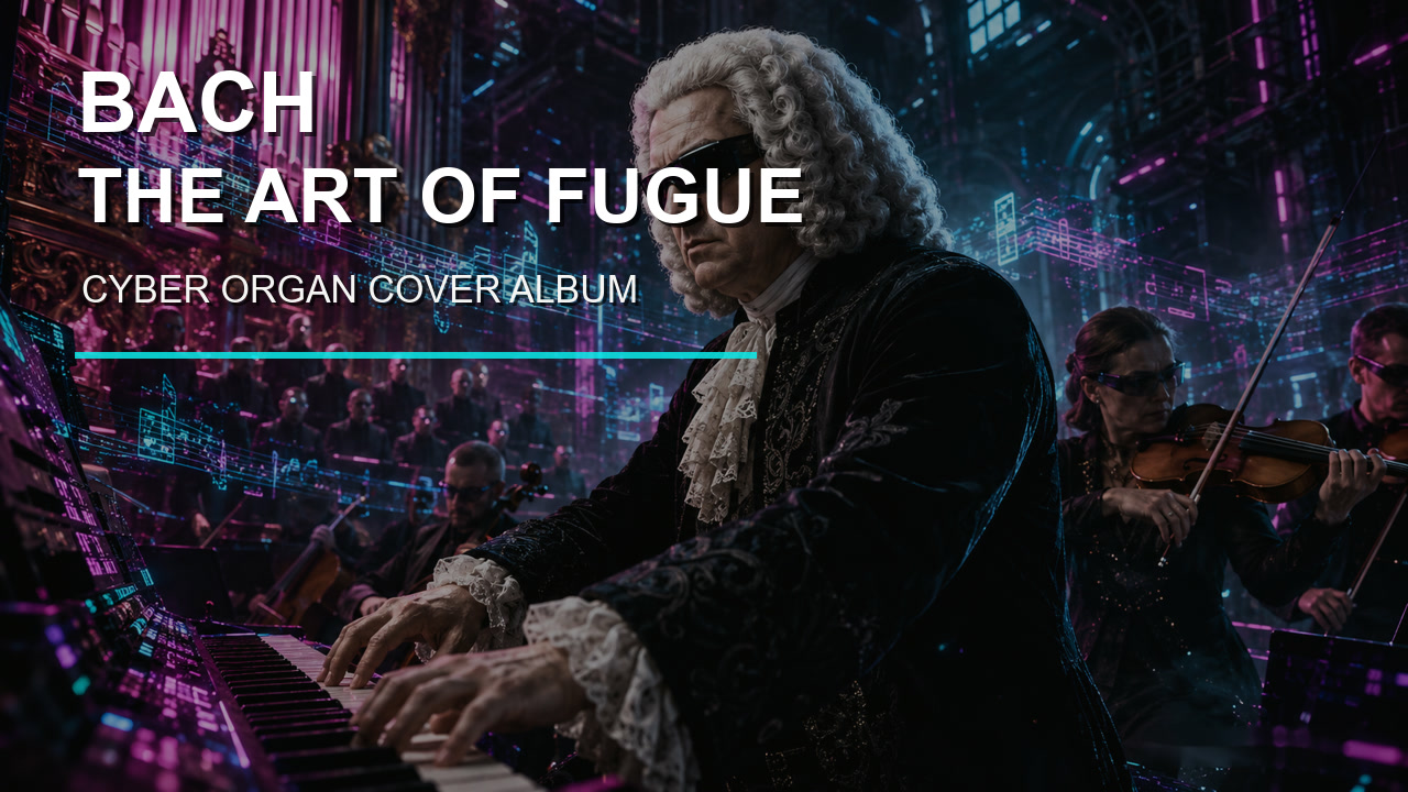 Bach: The Art of Fugue | Organ-Led Cyber Cover Album artwork