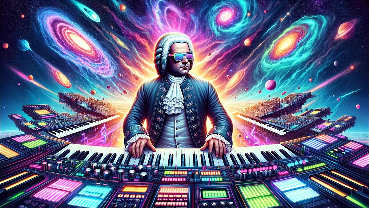 BWV 578 Little Fugue in G Minor by The Rad Man artwork