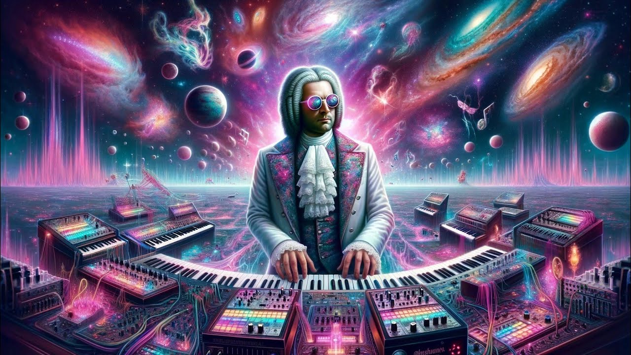 BWV 906 Fantasia in C Minor by The Rad Man artwork